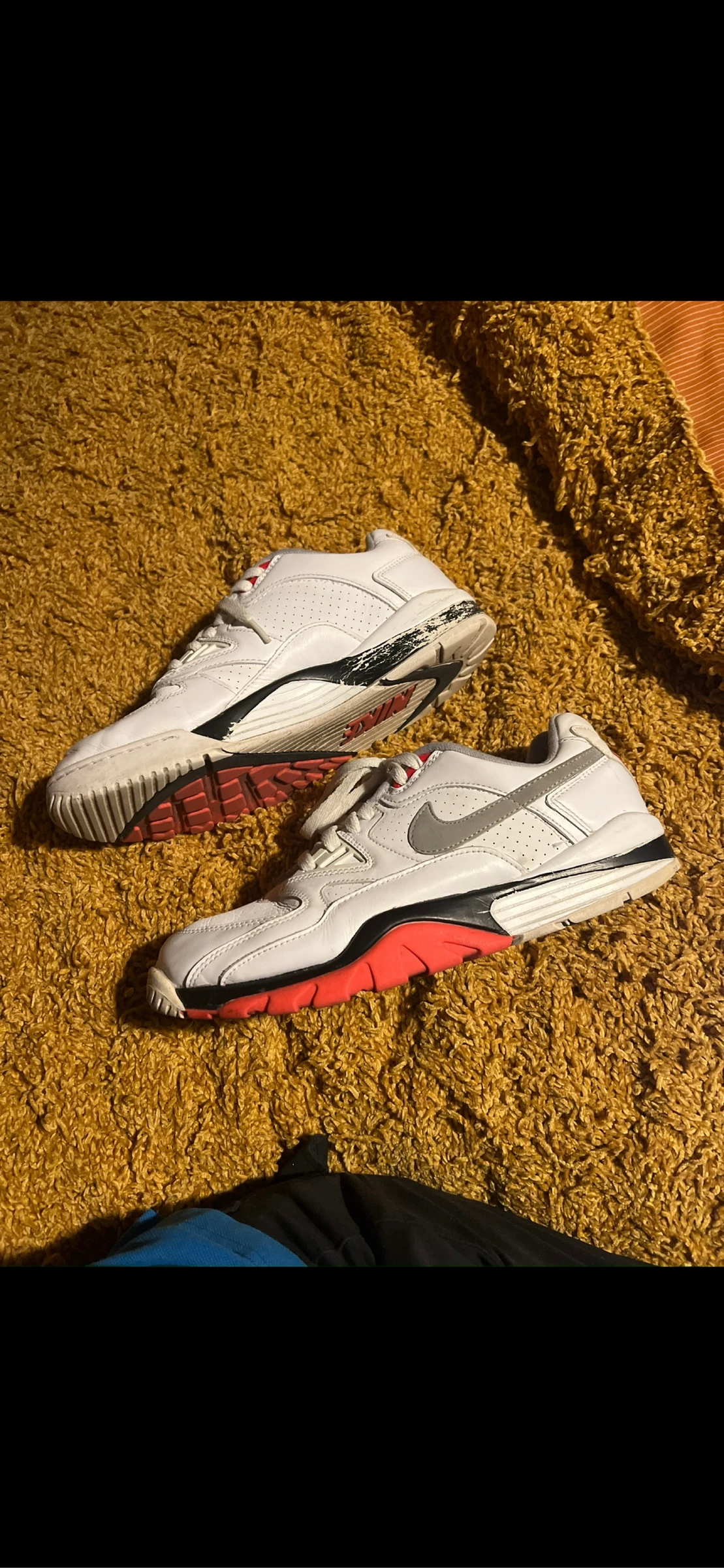 👟 Nike Air Cross Trainer 3 Low – White / Gray / Red – photo 2